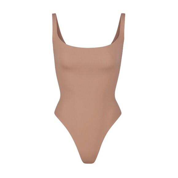 Skims Fits Everybody Square Neck Bodysuit - Picture 1 of 5